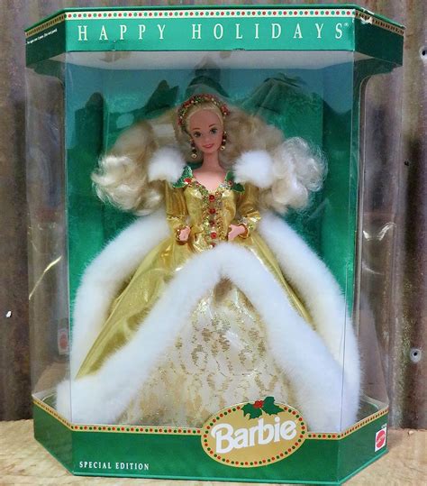 1994 barbies|collectible holiday barbies value.